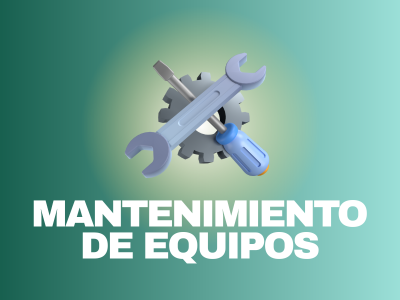 Mantenimiento de equipos (virtual)